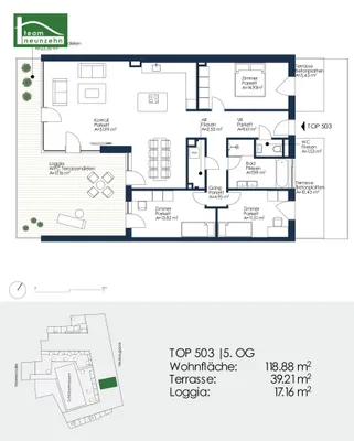 4-Zimmer-Wohnung mieten in Graz – 118,88 m², € 1.999 – Bild 25 von 25