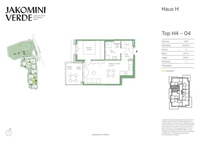 2-Zimmer-Wohnung kaufen in Graz – 45,4 m², € 237.000 – Bild 20 von 20