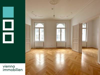 Stilaltbauwohnung mit Blick auf die Mariahilferstraße