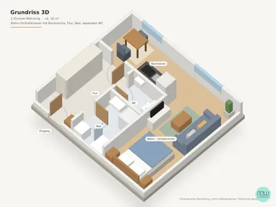 1-Zimmer-Wohnung kaufen in Wien – 32,93 m², € 145.000 – Bild 12 von 12