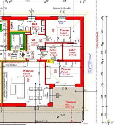 3-Zimmer-Wohnung kaufen in Eisenstadt - Umgebung – 86 m², € 369.000 – Bild 19 von 21