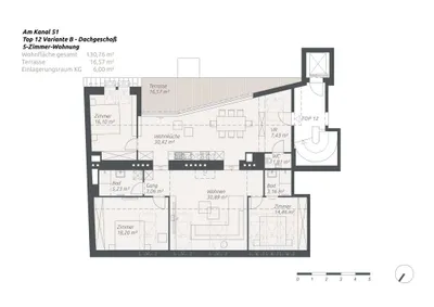 5-Zimmer-Wohnung kaufen in Wien – 130,76 m², € 950.000 – Bild 15 von 17
