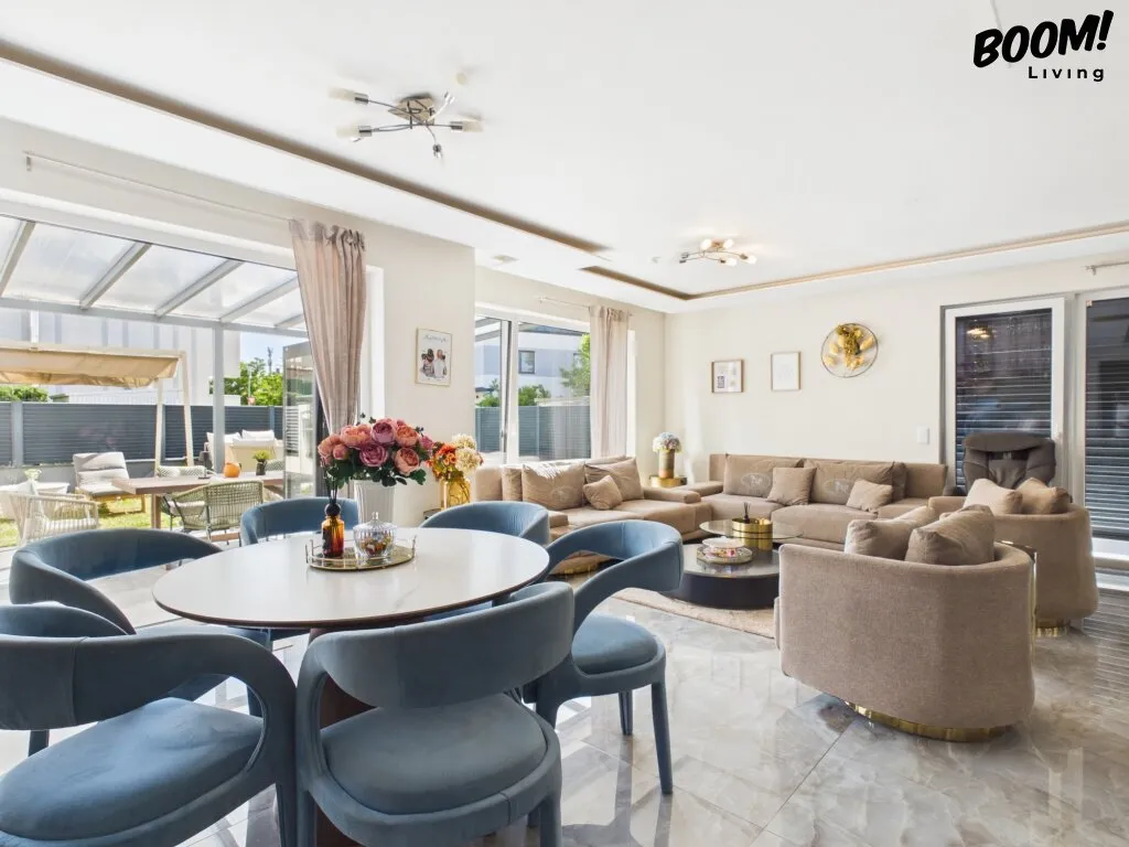 Exklusives Designerhaus mit Pool, Dachterrassen und luxuriöser Ausstattung in Leopoldsdorf – pohled 3