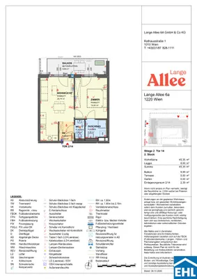 2-Zimmer-Wohnung kaufen in Wien – 45,35 m², € 300.000 – Bild 12 von 12