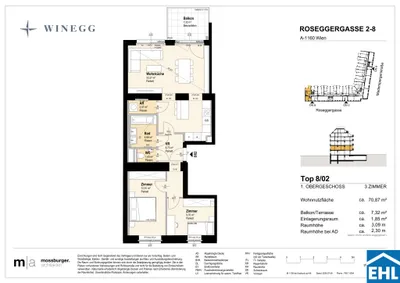 Immobilie kaufen in Wien – 70,28 m², € 442.000 – Bild 13 von 13