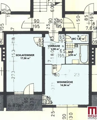 2-Zimmer-Wohnung kaufen in Weiz – 42 m², € 125.000 – Bild 7 von 7