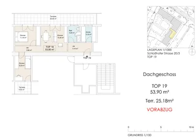 3-Zimmer-Wohnung kaufen in Wien – 53,9 m², € 329.000 – Bild 11 von 12
