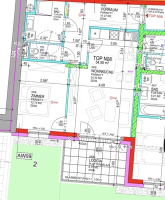 2-Zimmer-Wohnung kaufen in Wiener Neustadt – 54,99 m², € 310.105 – Bild 2 von 2