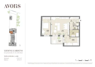 3-Zimmer-Wohnung kaufen in Wien – 77,57 m², € 499.000 – Bild 24 von 28