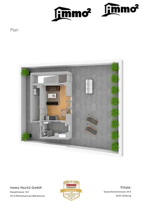 1-Zimmer-Wohnung mieten in Villach – 28 m², € 720 – Bild 27 von 30