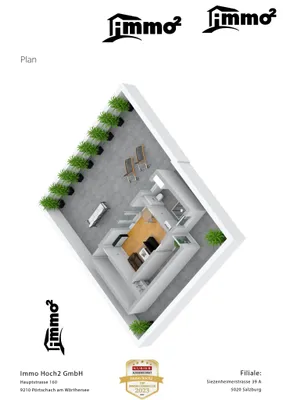 1-Zimmer-Wohnung mieten in Villach – 28 m², € 720 – Bild 26 von 30