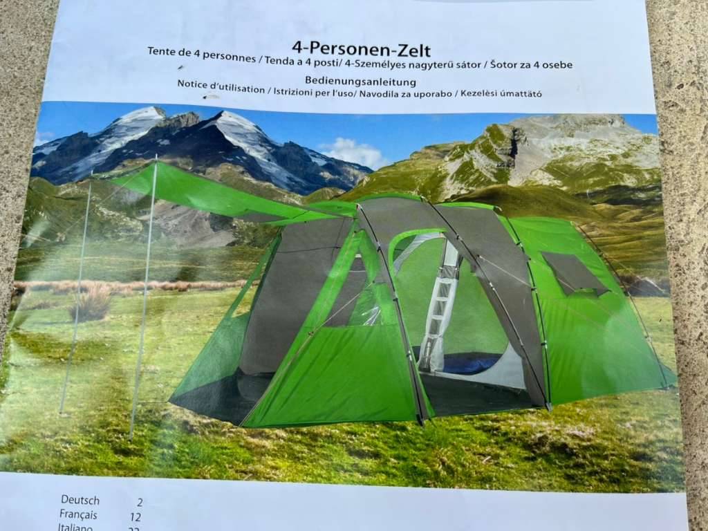 4-Personen-Zelt (Family-Zelt),  50,- (9341 Straburg-Stadt) - willhaben
