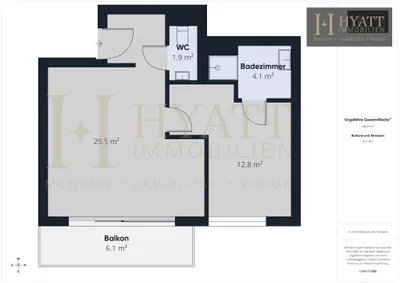 2-Zimmer-Wohnung mieten in Wien – 43,67 m², € 1.393 – Bild 15 von 15