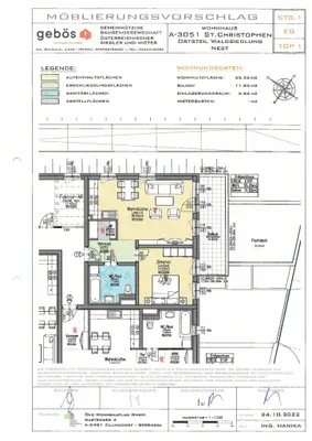 2-Zimmer-Wohnung mieten in Sankt Pölten Land – 55,25 m², € 660 – Bild 16 von 16