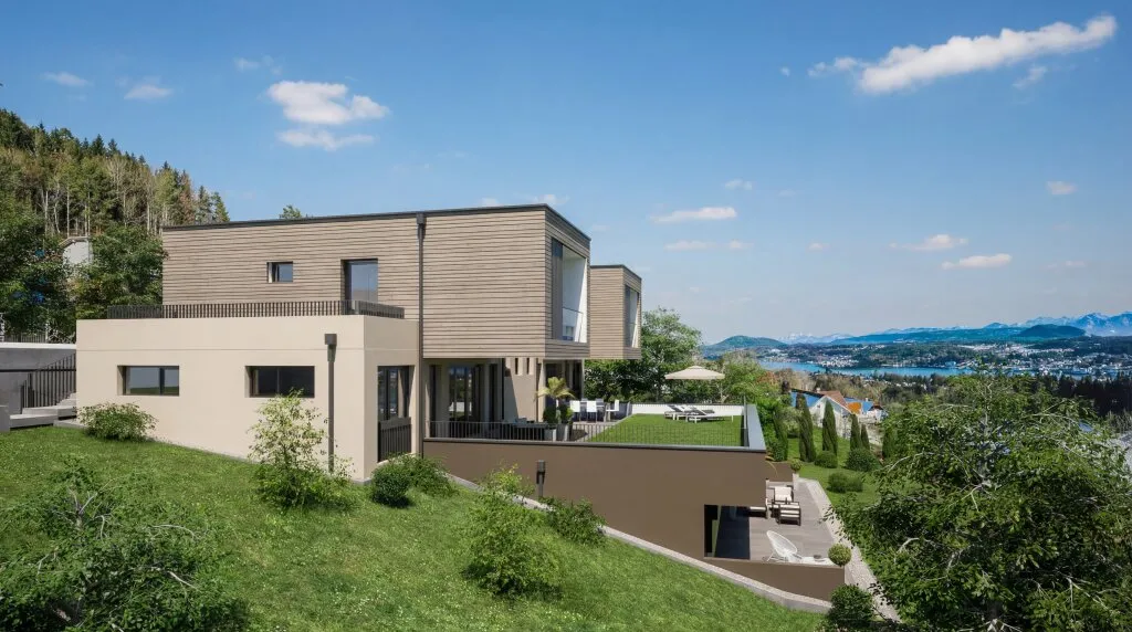 Exklusive Gartenresidenz mit privatem Seezugang am Wörthersee - Ansicht 3