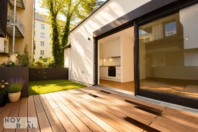 Einzigartiges Townhouse mit Garten und großer Dachterrasse in Top Lage des 6. Bezirks