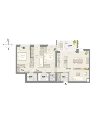4-Zimmer-Wohnung kaufen in Wien – 107,68 m², € 841.000 – Bild 9 von 9