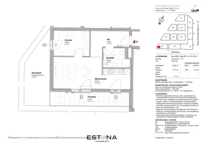 2-Zimmer-Wohnung mieten in Wien – 45,08 m², € 888 – Bild 9 von 9