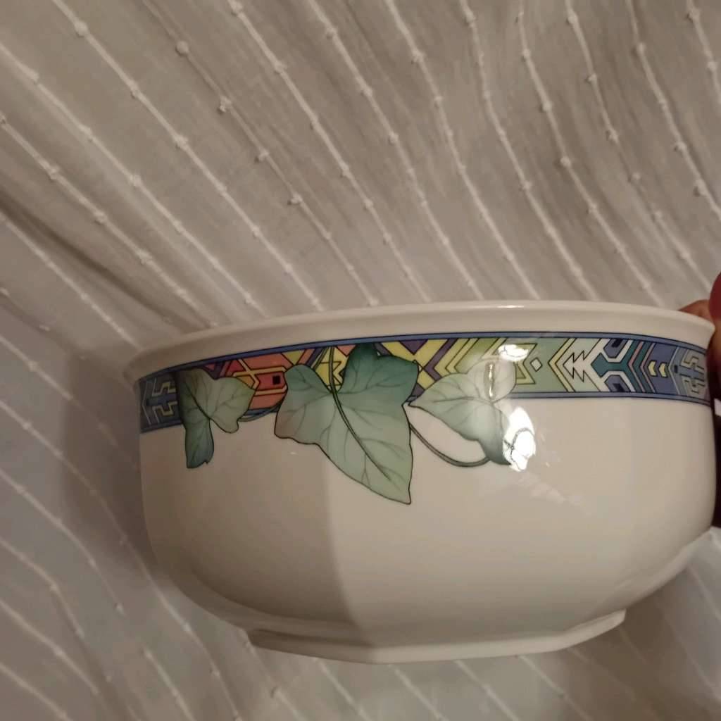 NEU!) Villeroy & Boch Pasadena: Servierschssel gro Efeu (Salatschssel,  Obstschale),  35,- (2352 Gumpoldskirchen) - willhaben