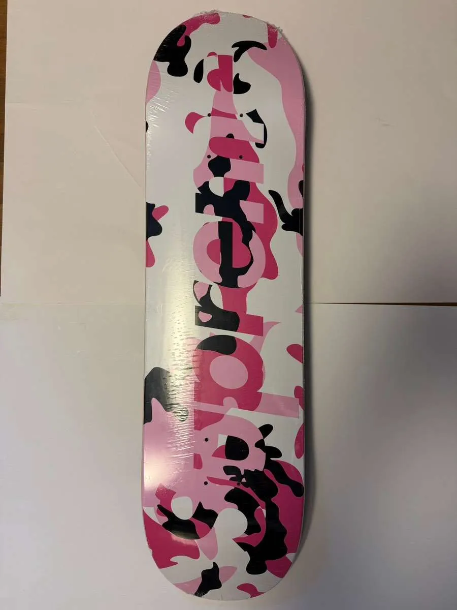 Supreme ピンクカモフラージュデッキ Supreme ピンクカモフラージュデッキ Supreme ピンクカモフラージュ