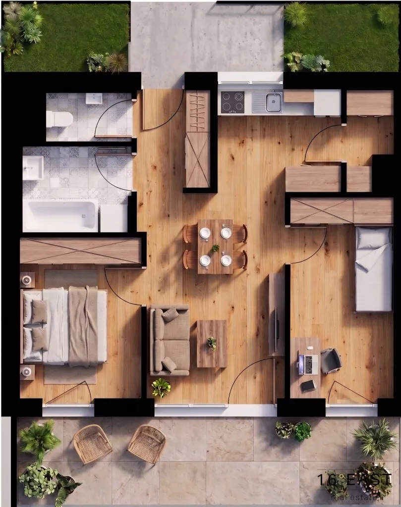 Apartment in Wien, Hirschstetten - Ansicht 3