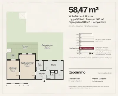 3-Zimmer-Wohnung kaufen in Wien – 58,47 m², € 299.000 – Bild 28 von 30