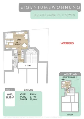1-Zimmer-Wohnung kaufen in Wien – 31,56 m², € 185.000 – Bild 12 von 12