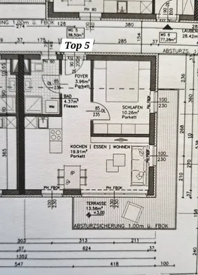 2-Zimmer-Wohnung mieten in Klagenfurt – 40 m², € 780 – Bild 11 von 11