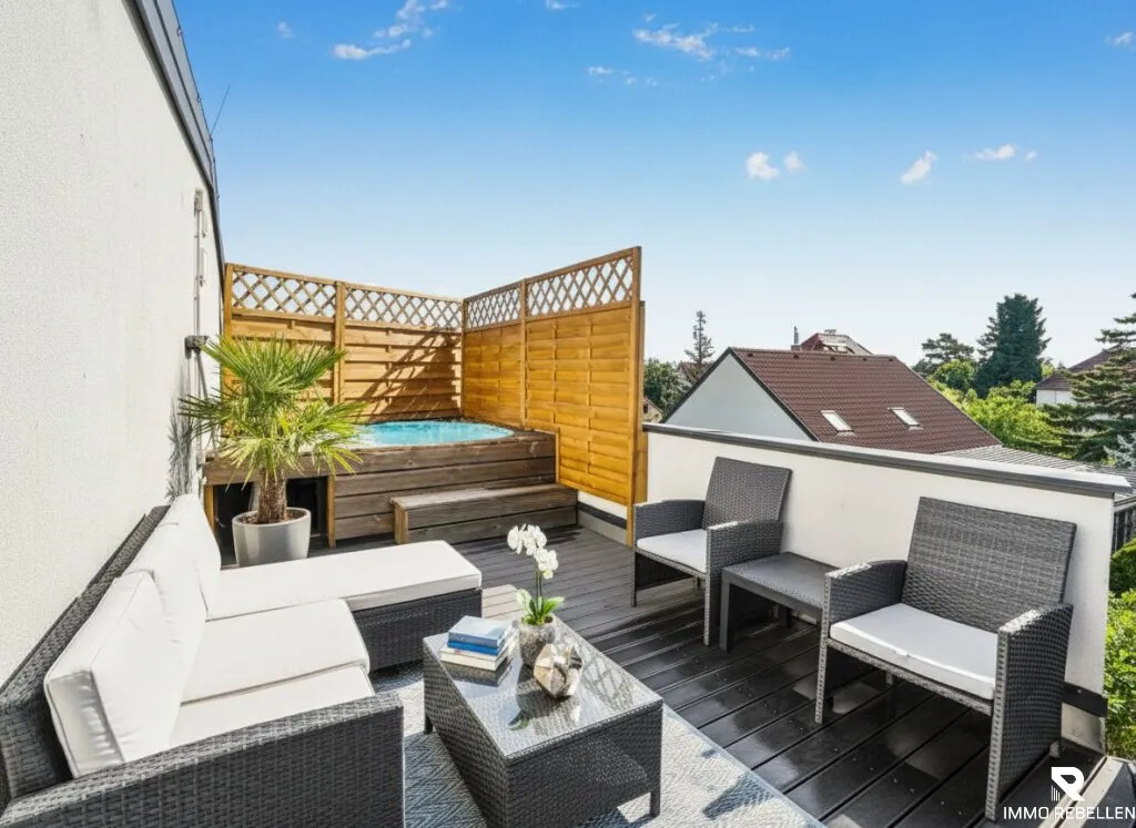 Tolles Terrassenhaus in Vösendorf (vollausgestattet!) mit 4 Bädern und 5 Schlafzimmern - auch für Diplomaten, Expats & Kanzleien - Ansicht 3