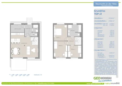 4-Zimmer-Haus mieten in Melk – 112,06 m², € 1.430 – Bild 7 von 8