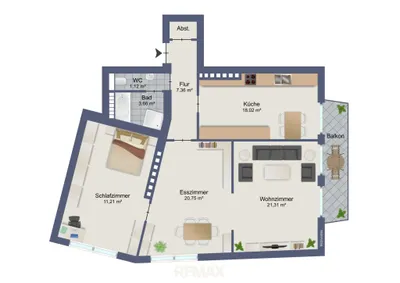 3-Zimmer-Wohnung kaufen in Graz – 96 m², € 349.000 – Bild 4 von 24