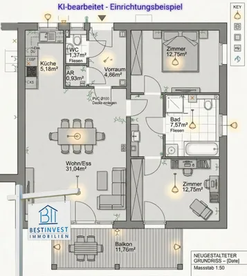 3-Zimmer-Wohnung kaufen in Graz – 81,1 m², € 346.000 – Bild 25 von 25