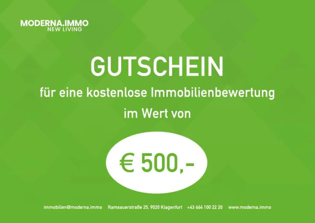 3.000 m² Baugrundstück mit Bestandsobjekt in Bestlage Moosburg/St.Peter! - Widok 3