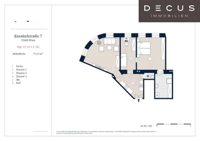 3-Zimmer-Wohnung kaufen in Wien – 71,13 m², € 359.000 – Bild 11 von 11