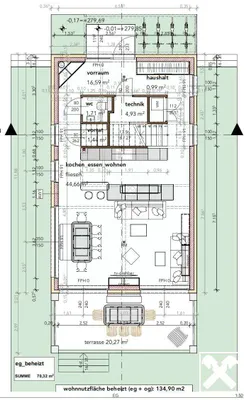 4-Zimmer-Haus kaufen in Wiener Neustadt Land – 134,9 m², € 547.977 – Bild 10 von 11