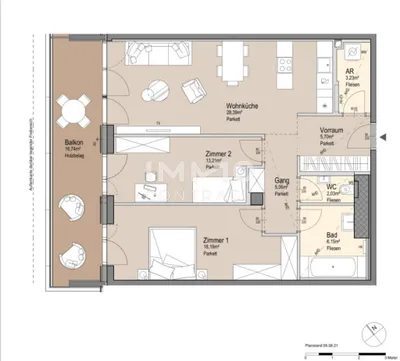 3-Zimmer-Wohnung kaufen in Wien – 81,96 m², € 980.000 – Bild 11 von 11