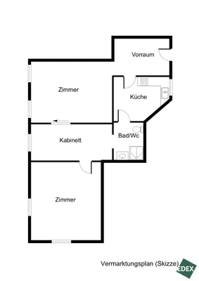 3-Zimmer-Wohnung kaufen in Wien – 67,52 m², € 199.000 – Bild 8 von 8