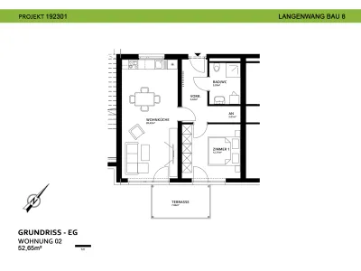 2-Zimmer-Wohnung mieten in Bruck-Mürzzuschlag – 52,6 m², € 511 – Bild 2 von 2