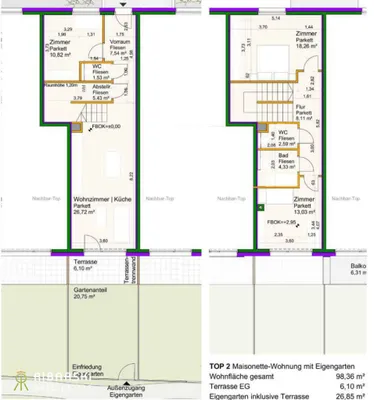 4-Zimmer-Wohnung kaufen in Wiener Neustadt – 95 m², € 395.000 – Bild 15 von 16