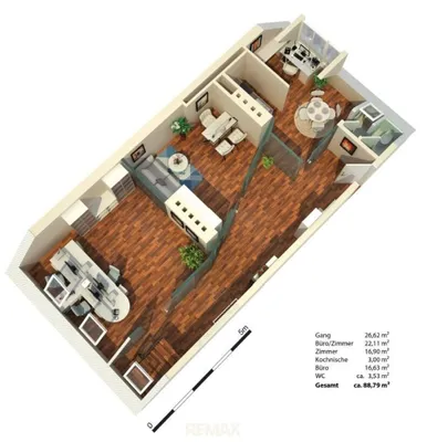 5-Zimmer-Wohnung kaufen in Wien – 166 m², € 1.250.000 – Bild 19 von 21