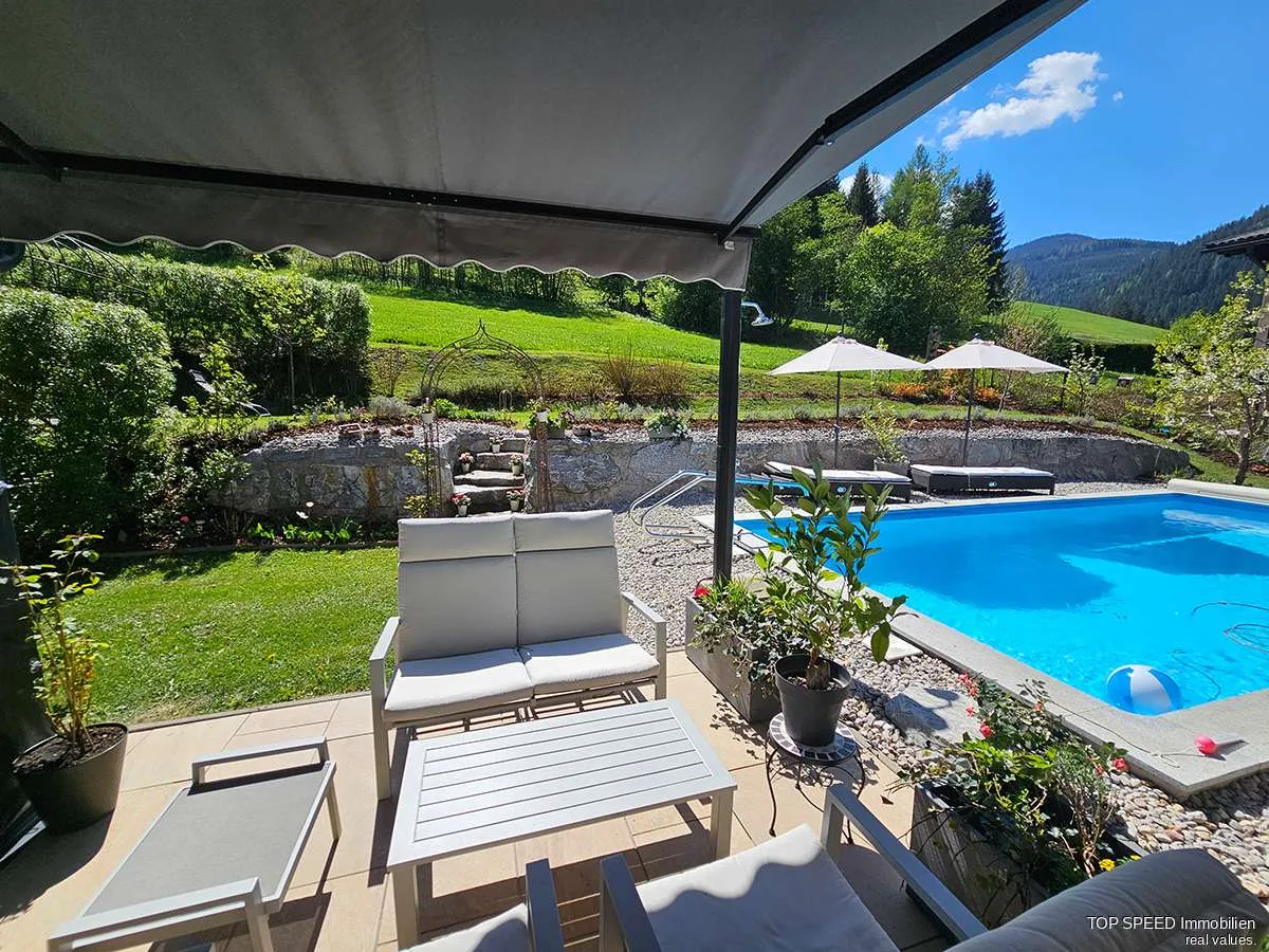 Alpenresidenz mit beheiztem Pool & Dachsteinblick-Traumlage zwischen Reiteralm & Fageralm Ski amadé - Ansicht 2