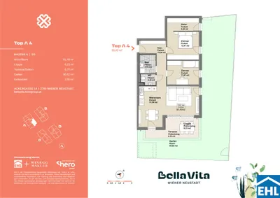 Immobilie kaufen in Wiener Neustadt – 81,43 m², € 332.000 – Bild 7 von 7