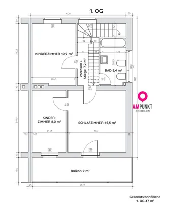 4-Zimmer-Haus kaufen in Linz Land – 125 m², € 350.000 – Bild 16 von 17