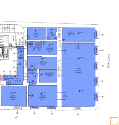 4-Zimmer-Gewerbeimmobilie mieten in Wien – 181 m², € 3.500 – Bild 20 von 21