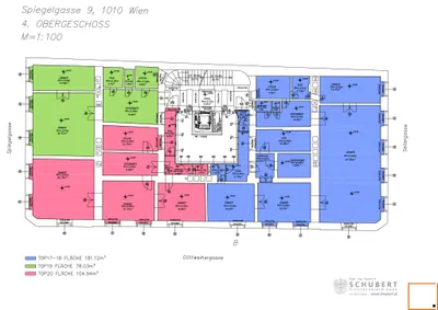 4-Zimmer-Gewerbeimmobilie mieten in Wien – 181 m², € 3.500 – Bild 21 von 21