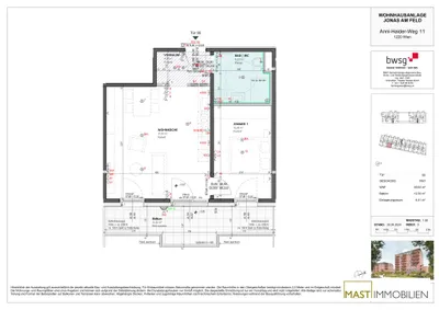 2-Zimmer-Wohnung kaufen in Wien – 49,63 m², € 269.000 – Bild 8 von 8