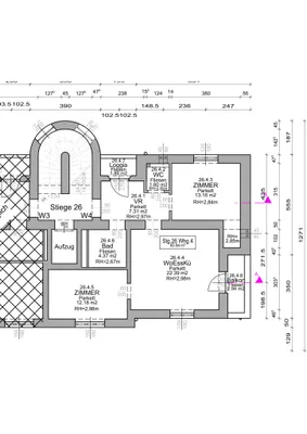 3-Zimmer-Wohnung mieten in Krems an der Donau – 64 m², € 1.094 – Bild 13 von 13