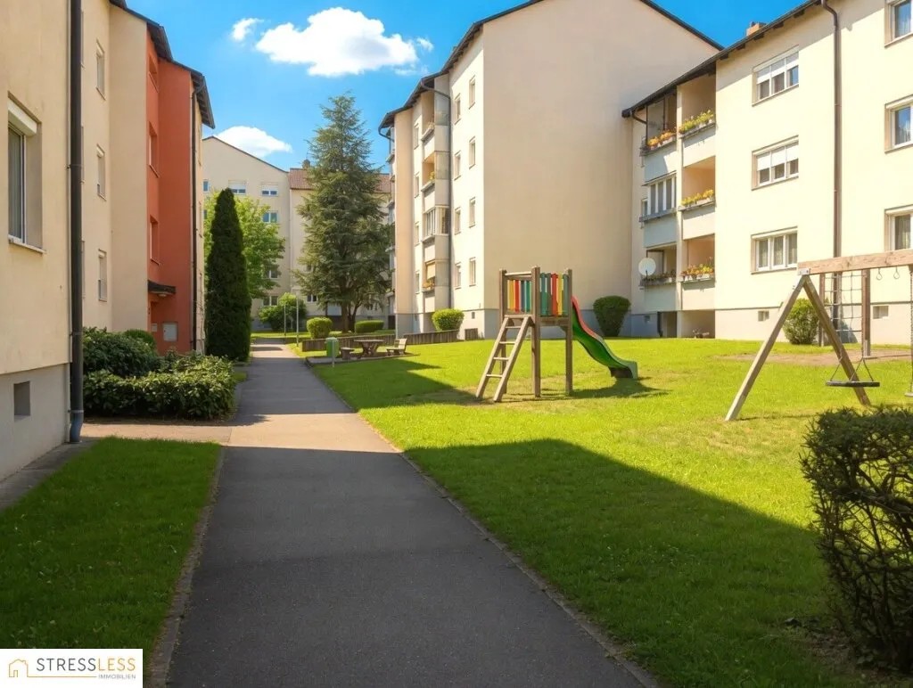 Leistbare 3 Zimmer Wohnung mit verglaster Loggia - Wohnung mit viel Potenzial zum Selbstverwirklichen! - Ansicht 2