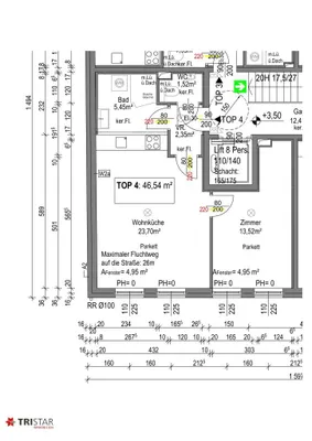 2-Zimmer-Wohnung kaufen in Wien – 46,54 m², € 242.000 – Bild 13 von 13