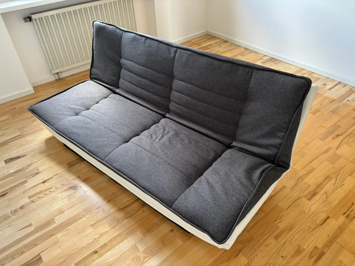 kaum gebrauchtes Schlafsofa 190x120 Modell Faith von Möbelix , Jasper von AC Design oder MID. YOU in Webstoff grau von XXX Lutz, € 65,- (4710 Grieskirchen)